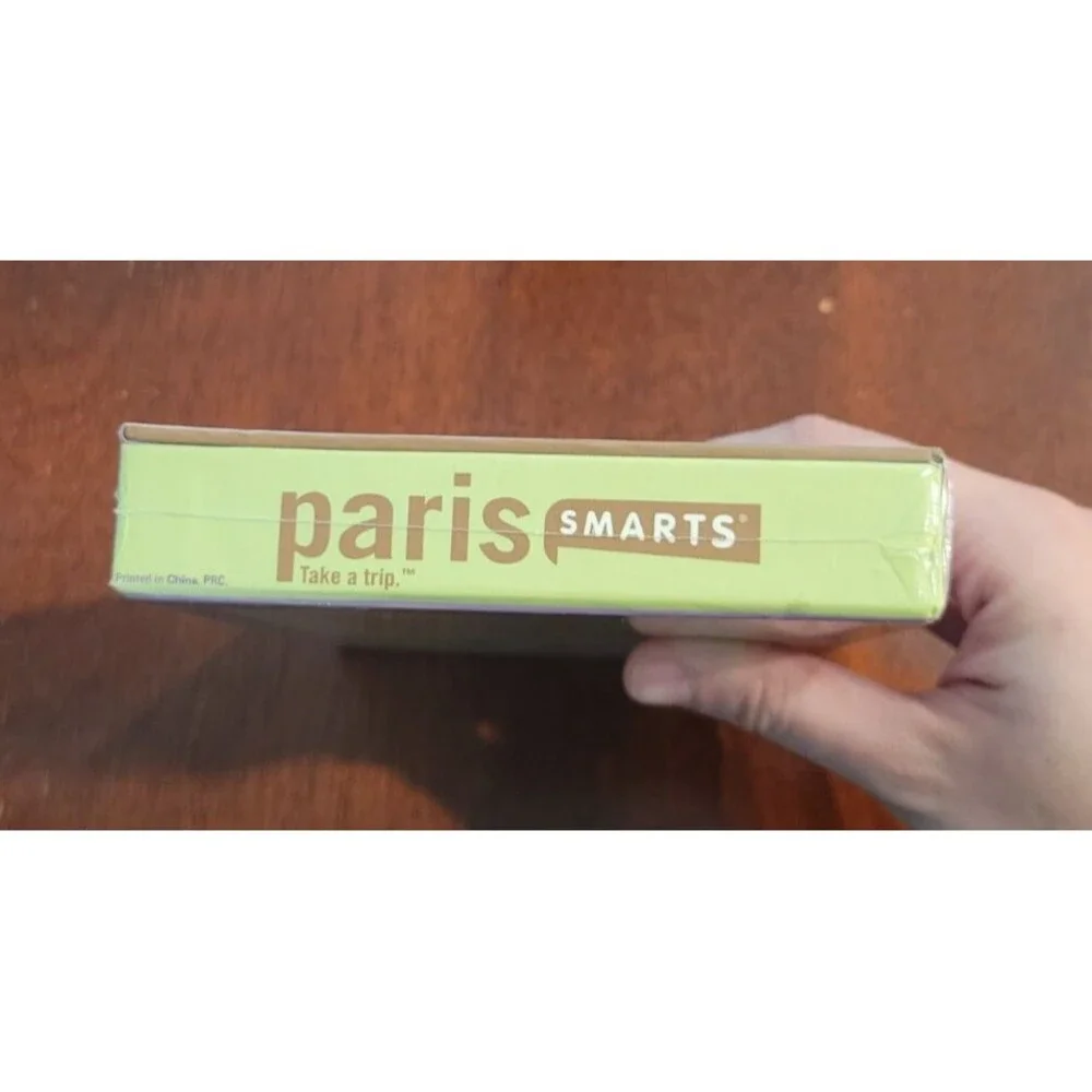 Paris Smarts Travel Guide Trivia Question & Answer Card Game New Sealed
